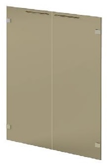 Двери низкие стеклянные N-016 (83,6х0,4х106,2)