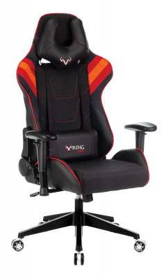 Кресло игровое Zombie VIKING 4 AERO черный/красный