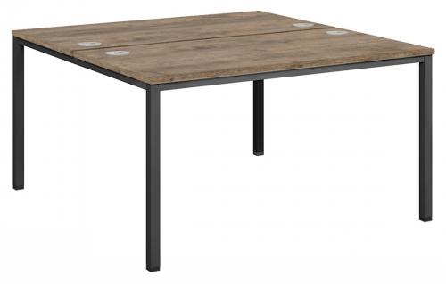 Стол-тандем на металлокаркасе VL-43 (180х143,2х75)